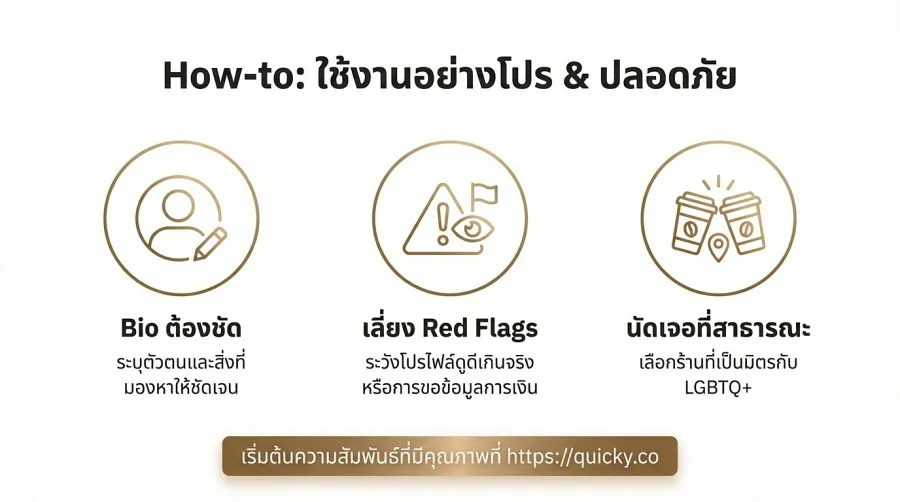 เทคนิคการใช้ แอปเกย์ ให้ปลอดภัยและได้ผลจริง