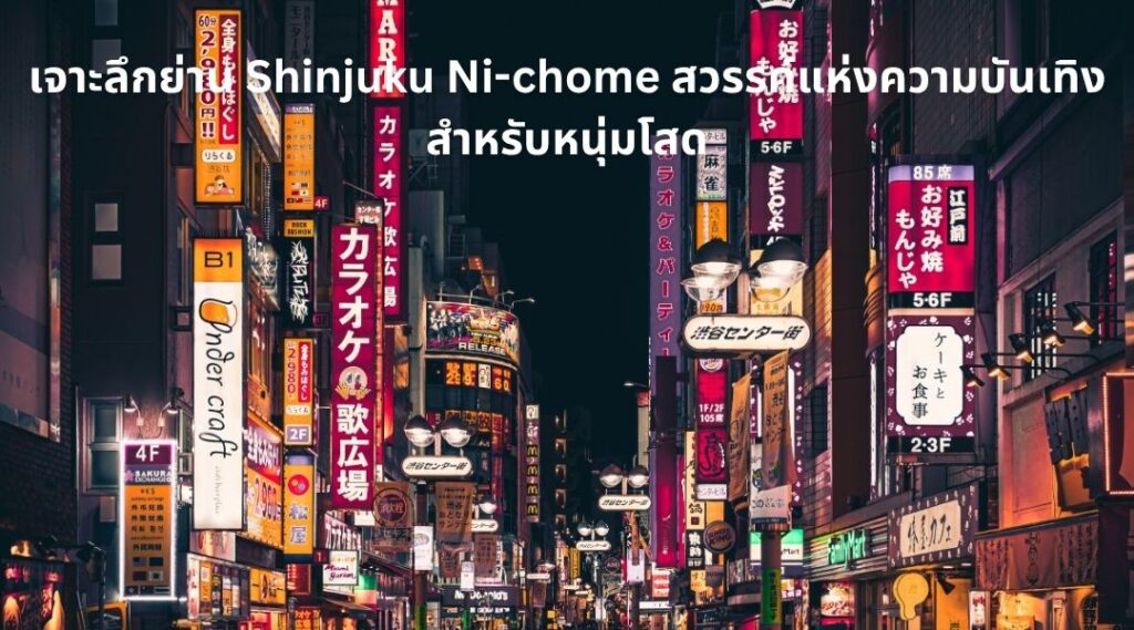 เจาะลึกย่าน Shinjuku Ni-chome สวรรค์แห่งความบันเทิงสำหรับหนุ่มโสด